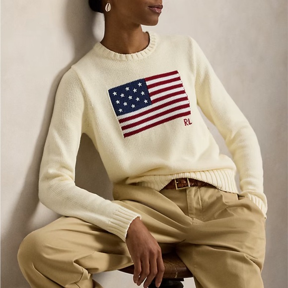 Ralph Lauren The Iconic Flag Sweater - Picture 3 of 11